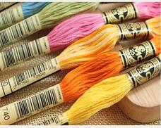 Cotton Embroidery Thread Skeins - Oneroom Pháp DMC Chỉ Thêu Chỉ