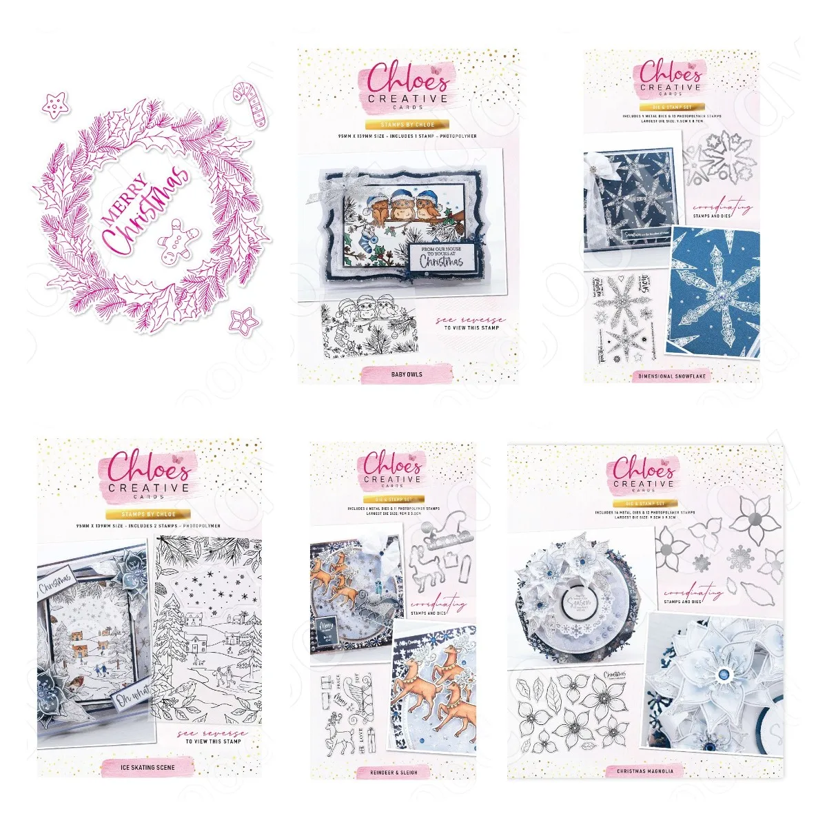 New Christmas Elk Snowflake Wr - đánh giá và giá Clear Silicone Stamps For Card Making
