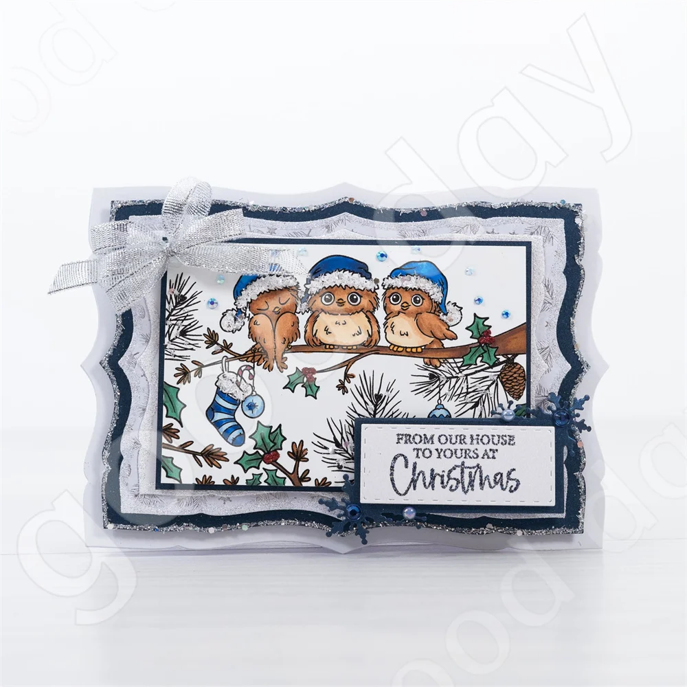New Christmas Elk Snowflake Wr - đánh giá và giá Clear Silicone Stamps For Card Making