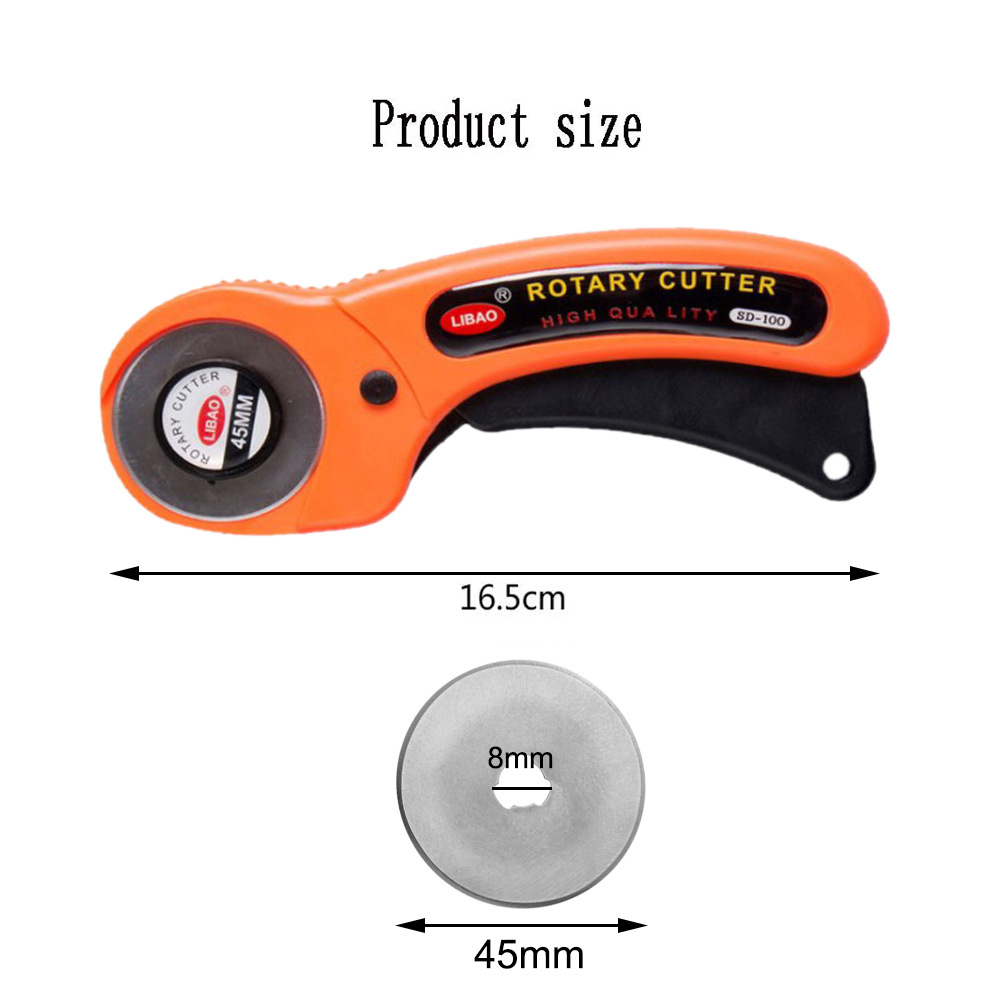 45mm Rotary Cutter Blades Fabr - đánh giá và giá Rotary Cutter For Fabric 45Mm