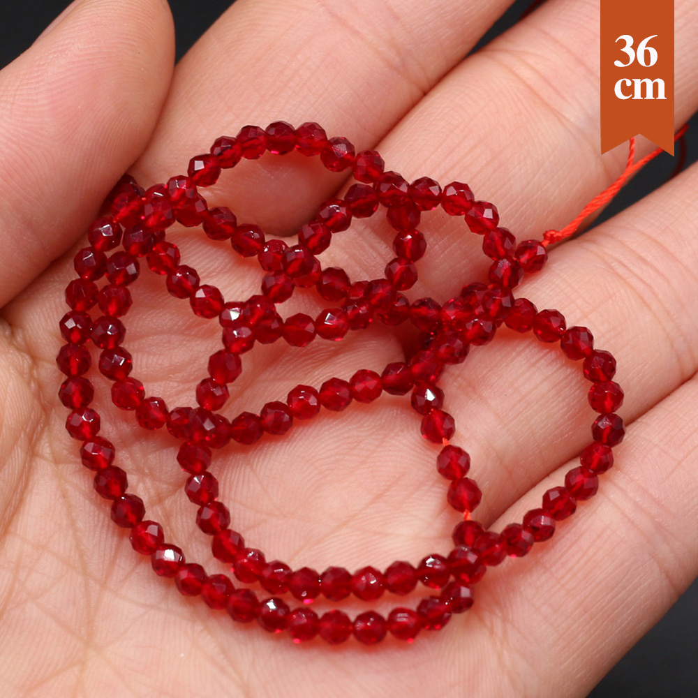 10 Strands Natural Red Spinel  - đánh giá và giá Glass Seed Beads 2Mm Jewelry Making