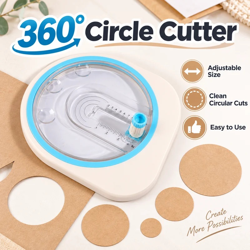 360° Rotating Circular Paper C - đánh giá và giá Scrapbooking